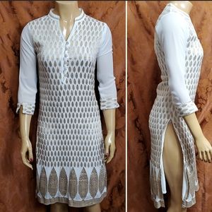 SOCH Ethnic Middle Eastern Boho Side Slit Maxi